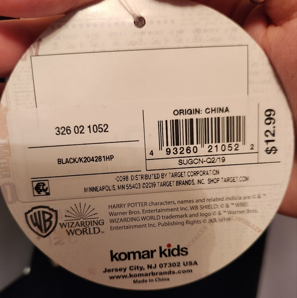 Harry Potter Hogwarts Long Sleeve Top - Picture 4 of 5